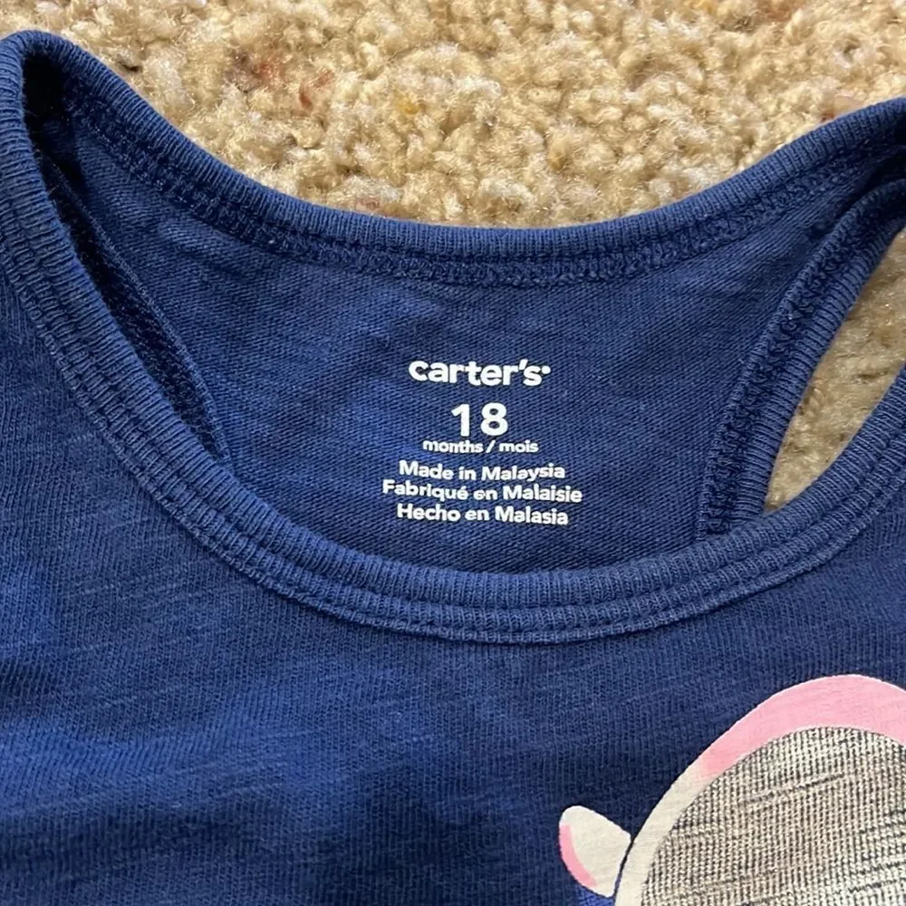 Tank top bundle baby girl toddler size 12 - 18 months
